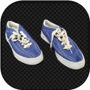 Nike Blue Canvas Womens Size 8 Denim